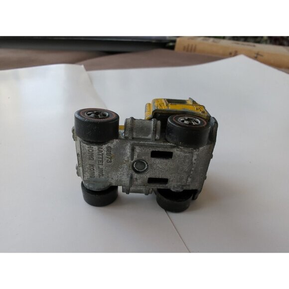 Hot Wheels Redline 1973 Road King Mountain Mining Cab Vintage Gold Tractor Truck - Picture 7 of 8